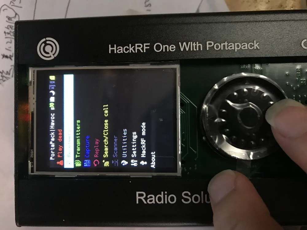 Новейшая версия PORTAPACK для HACKRF ONE SDR программно определяемое радио + металлический