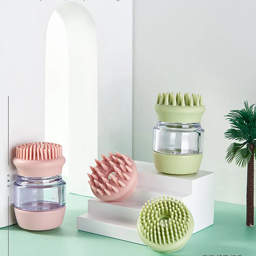 Кошка Собака щетка для волос домашних животных многофункциональная силиконовая