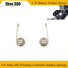 L R пружины для аккумуляторов для XBox 360 левый правый держатель батарейного отсека для контроллера Xbox 360