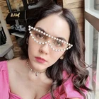 Женские солнцезащитные очки кошачий глаз, Винтажные Солнцезащитные очки в металлической оправе с бриллиантами, UV400, 2020