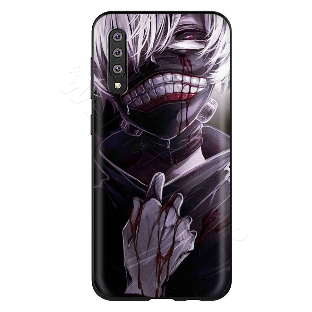 6 Webbedepp анимэ Tokyo Ghoul, чехол для samsung Galaxy S7 S8 S9 S10 Edge Plus Note 10 8 9 A10 A20 A30 A40 A50 A60 A70 - Цвет: 6