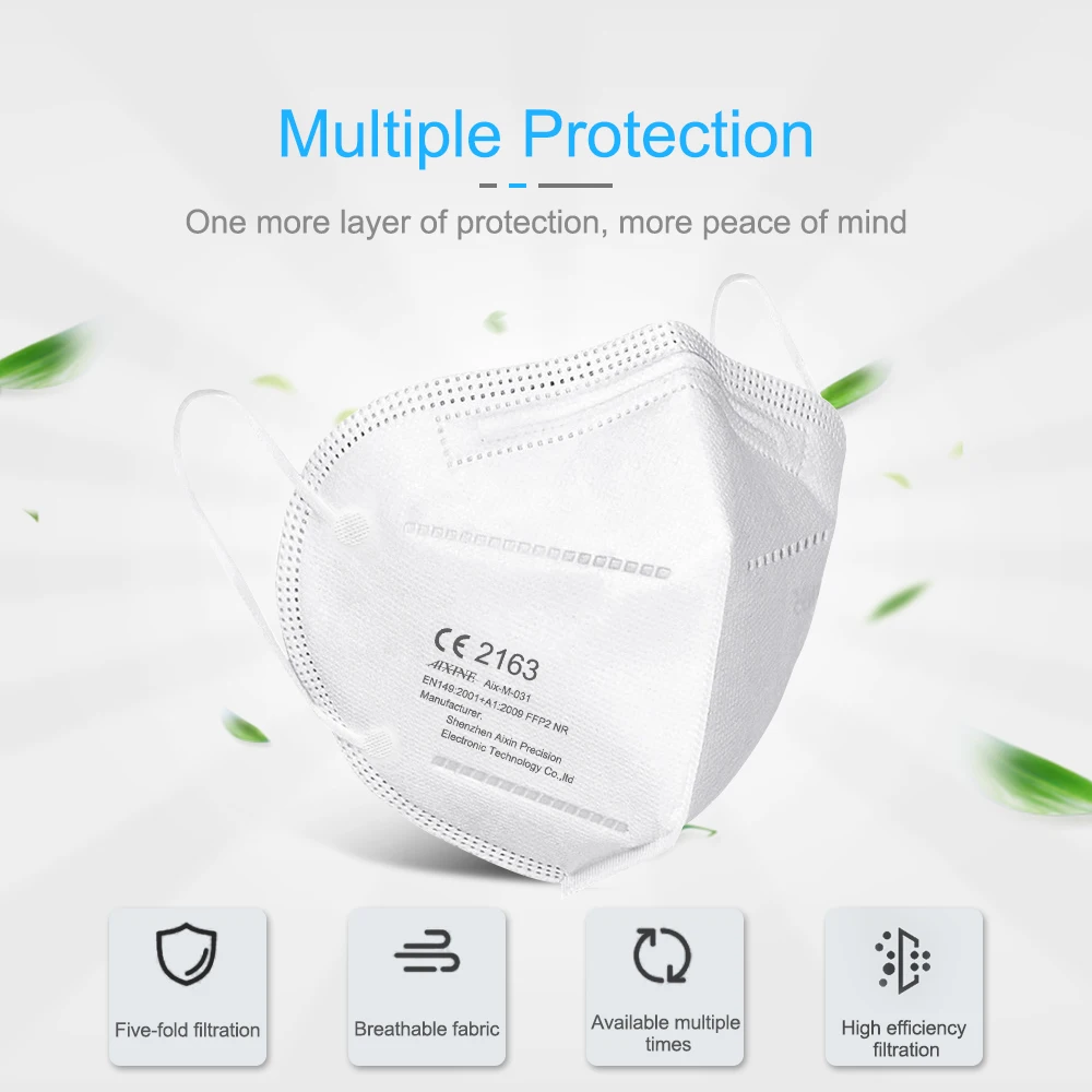 Оригинальный Европейским сертификатом соответствия FFP2 маска для зародышей