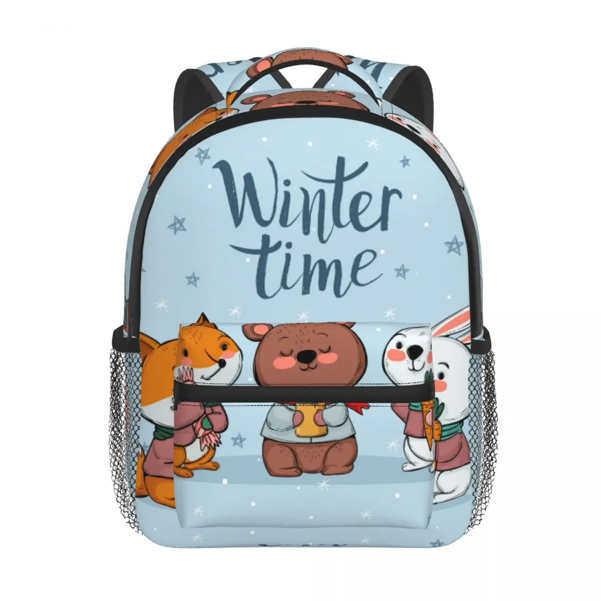 Children Bag Winter Cute Animals Kids Bag Kindergarten Preschool Backpack for Boys Girls 3-4-6 Years Old