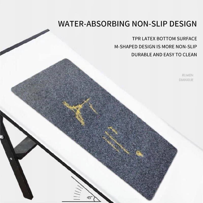 

Home Decoration Bathroom Nonslip Wearresistant Carpet Soft Bath Mat Supplies Kitchen Long Floor Large Foot Pad Toilet Carpet Pad