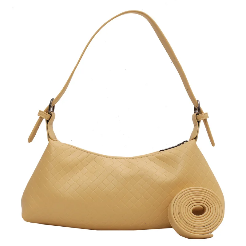 

Lychee Pattern PU Leather Crossbody Bags for Women 2021 Branded Trend Female Shoulder Bag Trending Designer Handbags Purse