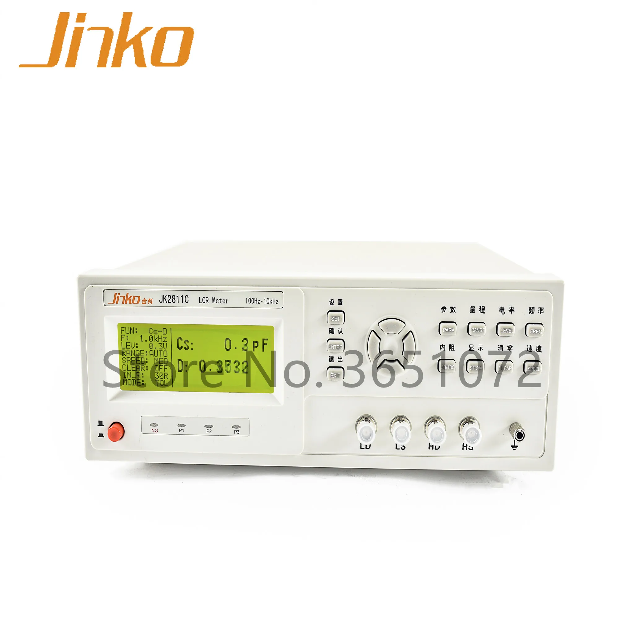 Измеритель сопротивления JK2811C Economic ESR Meter 10KHz LCR Meter|Фарадаметры| |