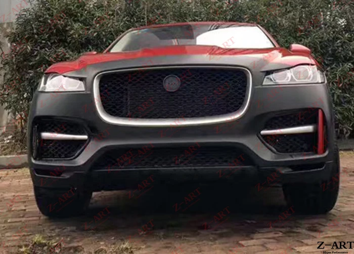 Z ART R переднего бампера для Jaguar F PACE 2015 2018 подтяжки лица PP тюнинг пакет Pace подходит