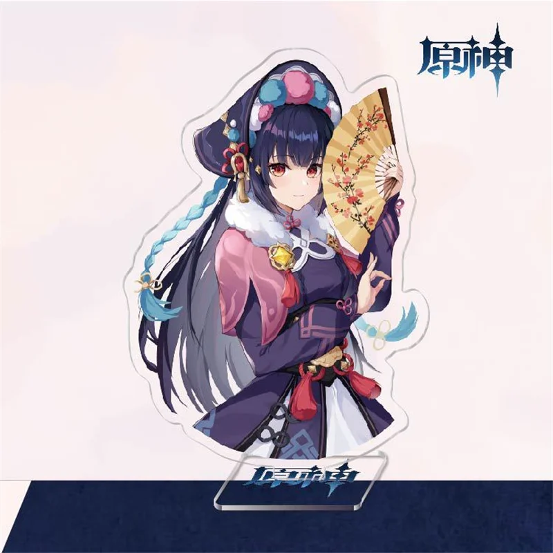 2022 Popular Anime Figure Genshin Impact Shen He Hutao Yun Jin Acrylic Stand Model Plate Desk Decor Fans Collection Prop Gifts |