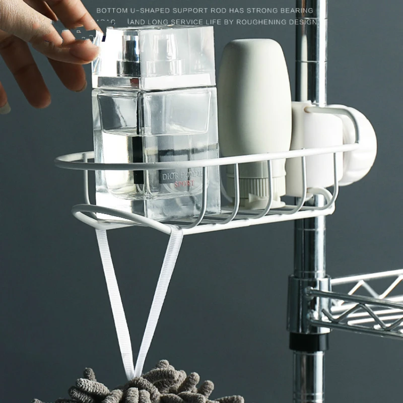 Железная полка с зажимом для слива стойка кранов висячие корзины хранения дома