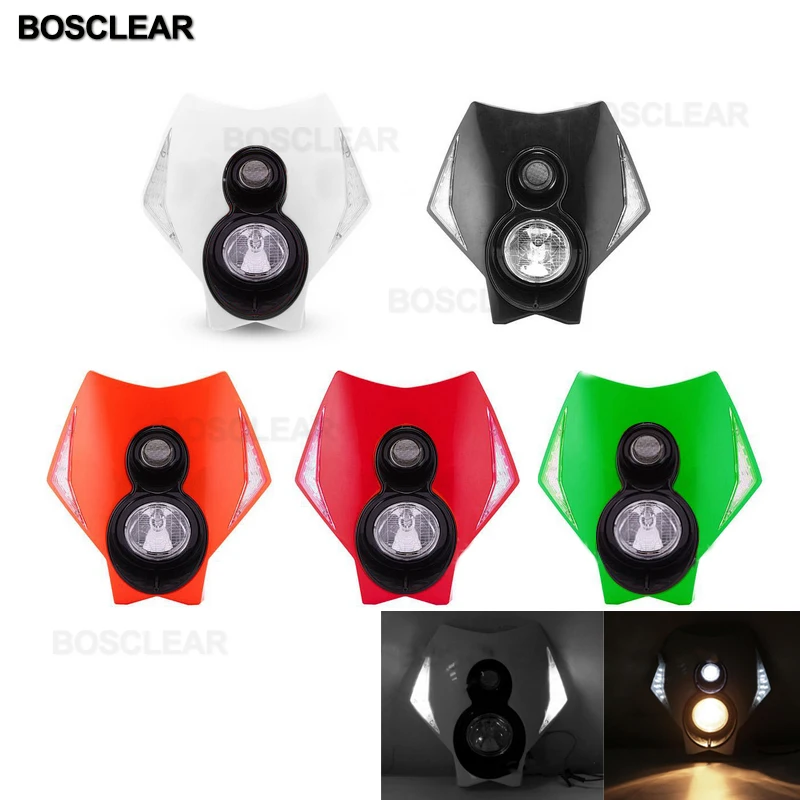 Универсальная двойная Спортивная фара для мотоцикла мотокросса aprilia sxv 550 QLINK BMW