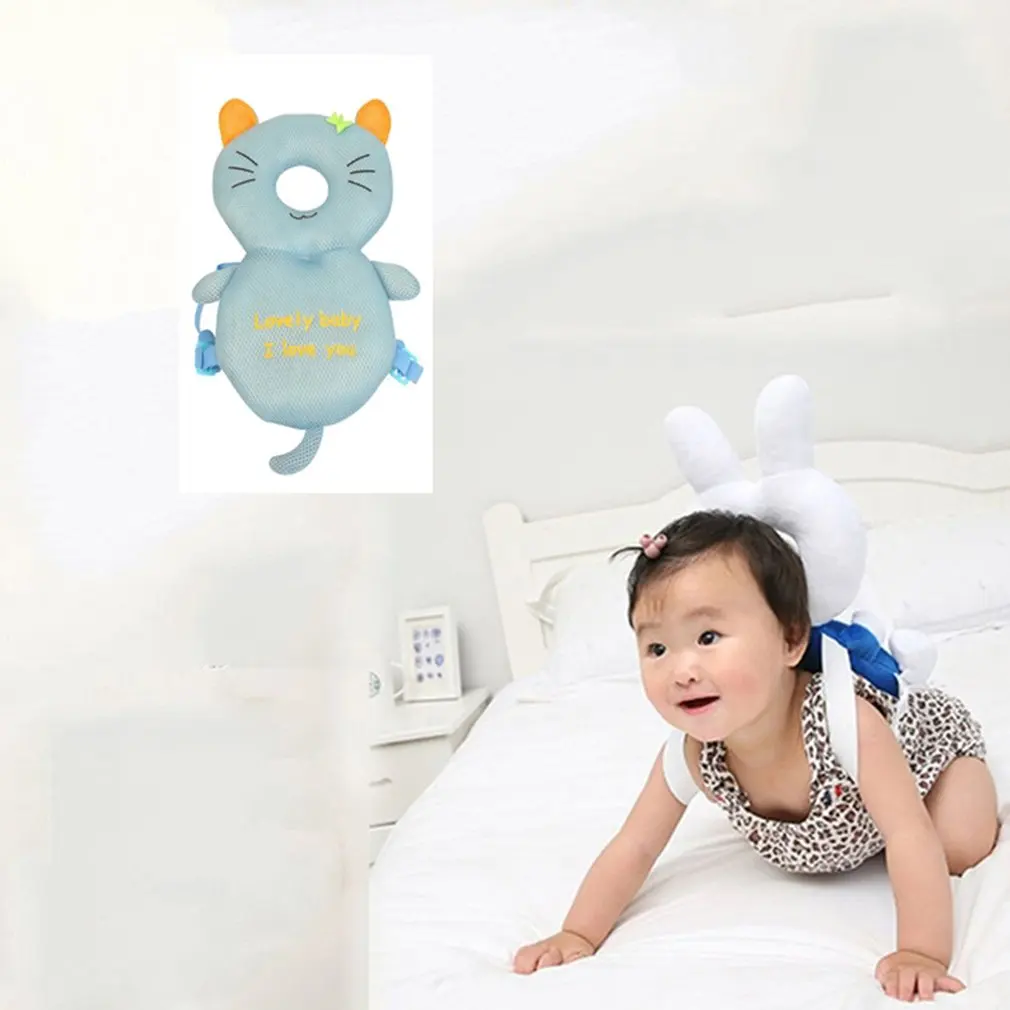 

Baby Head Protection Cap Anti-Fall Cushion Soft PP Cotton Plush Toddler Learning Walk Drop Resistance Pillow Baby Safe Care Pad