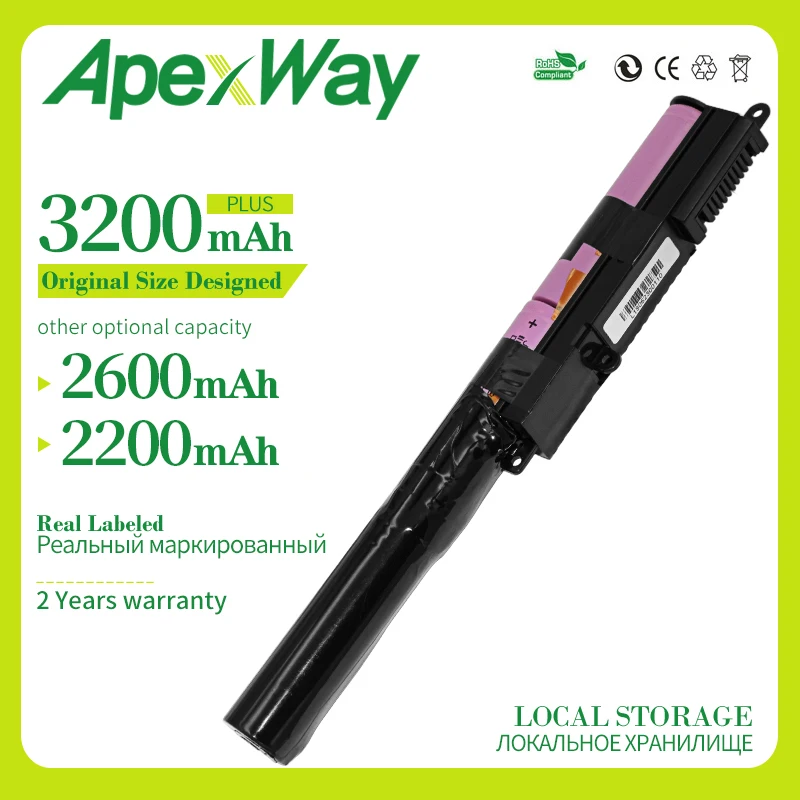 ApexWay A31N1519 батарея для ноутбука Asus A540L R540SA A540LA R540UP F540LA X540L F540SA X540S R540L X540LA F540SC X540LJ