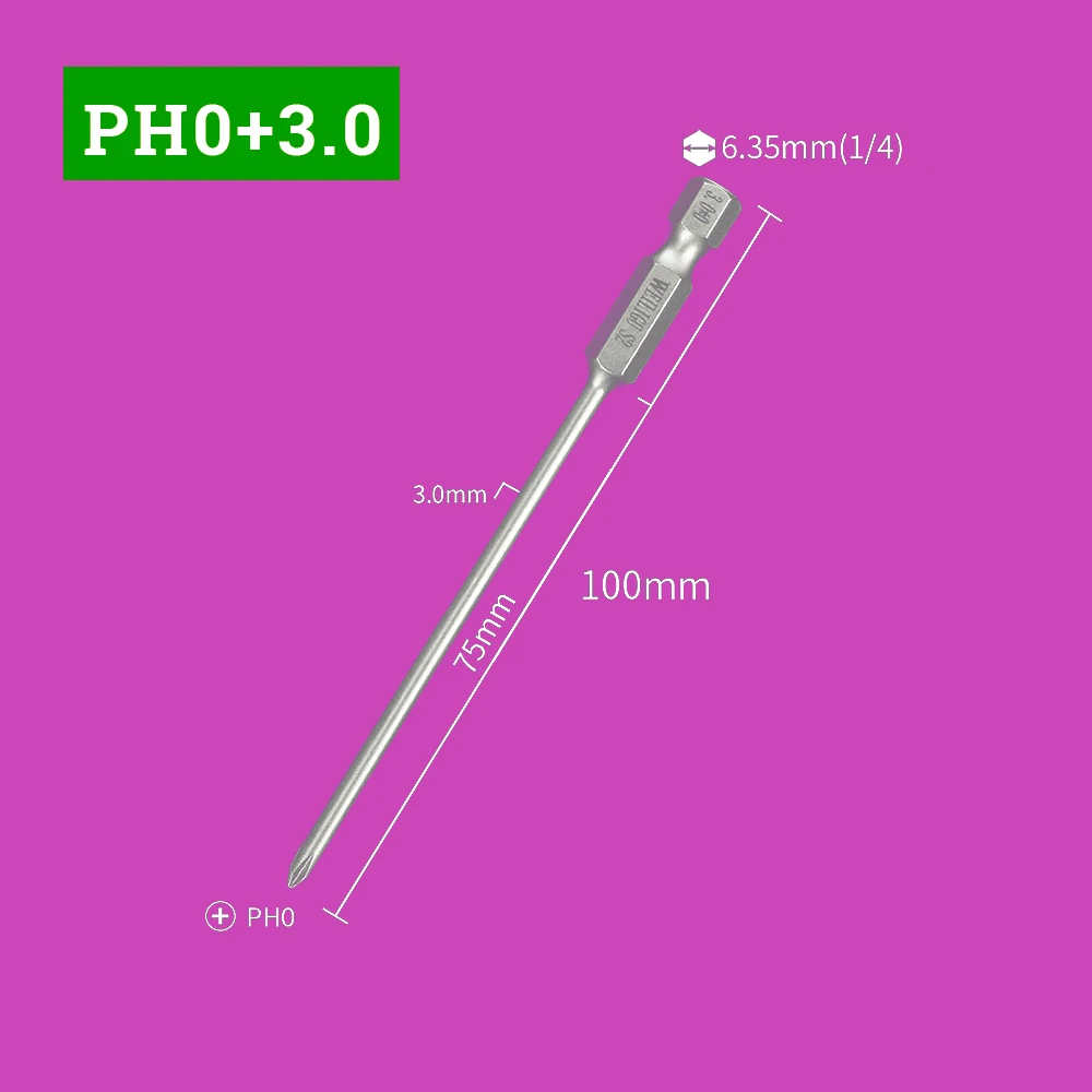 

Набор отверток для электроники S2 Magnetic Ph00 Ph0 1/4" 1.6/2/2.5/3 мм