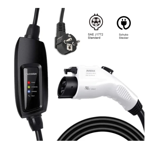 

16A J1772 duosida portable EV charger