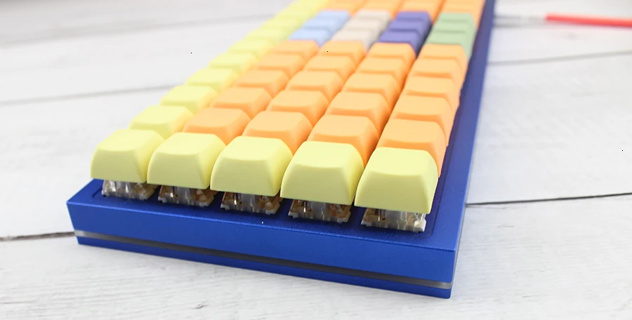 ID75 Горячая замена Pcb Rgb клавиатура комплект QMK75keys Tpye-c для Clavier Gamer Серебристый Серый Черный Фиолетовый Синий механическая клавиатура