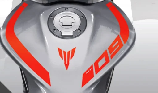 

For Yamaha MT09 MT-09 FZ09 FZ-09 Curve Fuel Tank Stickers Custom MT-09 Curve Fuel Tank Sticker Set No Background Die-cut Decal