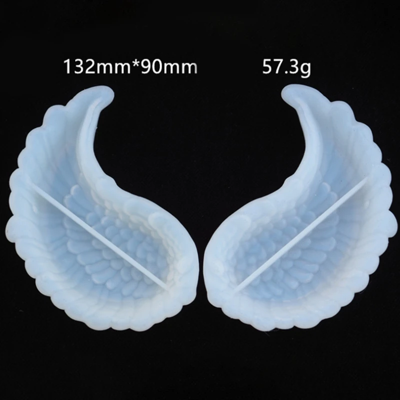 

Wing Shape Storage Tray Plate Silicone Mold Pendants Jewelry Dish Making UV Resin Mold Jewelry Silicone Mold
