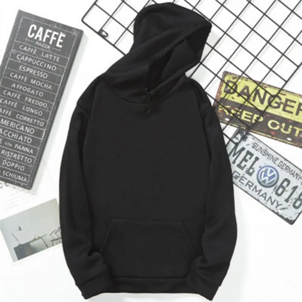 Повседневная Толстовка в стиле хип-хоп розовый черный серый синий пуловер для