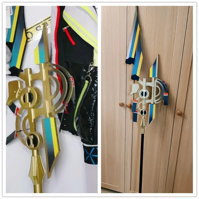 

Game Arknights Leonhardt Cosplay Prop Caster Weapon PVC Replica Props Cosplay Weapons for Halloween Christmas Fancy Party Event