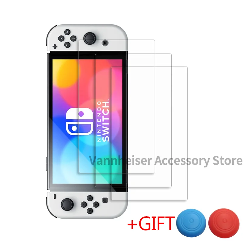 

Screen Protector Tempered Glass for Nintendo Switch OLED Model 9H HD Film for Switch OLED Screen Protector Glass Accessories