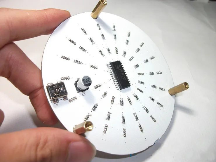 Креативный 51 MCU DIY электронный дизайн и производственный комплект: сенсорный ключ