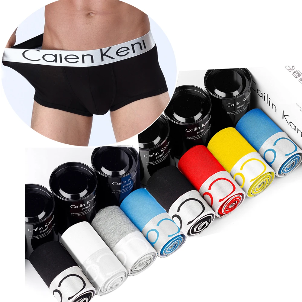 Трусы-боксеры мужские 10 шт./лот удобные хлопковые шорты дышащие цветные