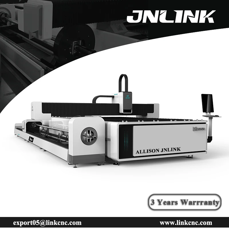 JNLINK CNC волоконно оптический станок для лазерной резки металла волоконный лазер с