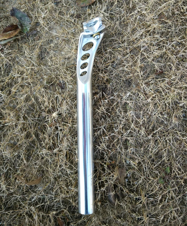 Fixie велосипед Подседельный штырь серебряный Ретро дорожный 27 2 220 мм алюминиевый