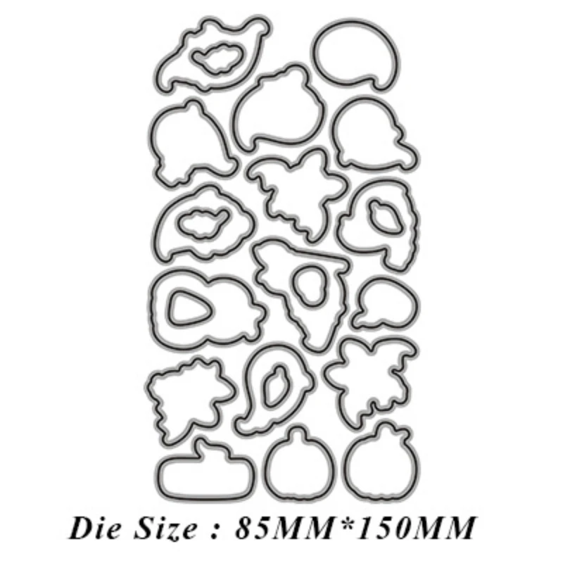 

2021 Halloween Ghost Cutting Dies Stamps Dies Scrapbooking Mold Cut Handmade Tools DIY Greeting Card Craft Decoration New Dies