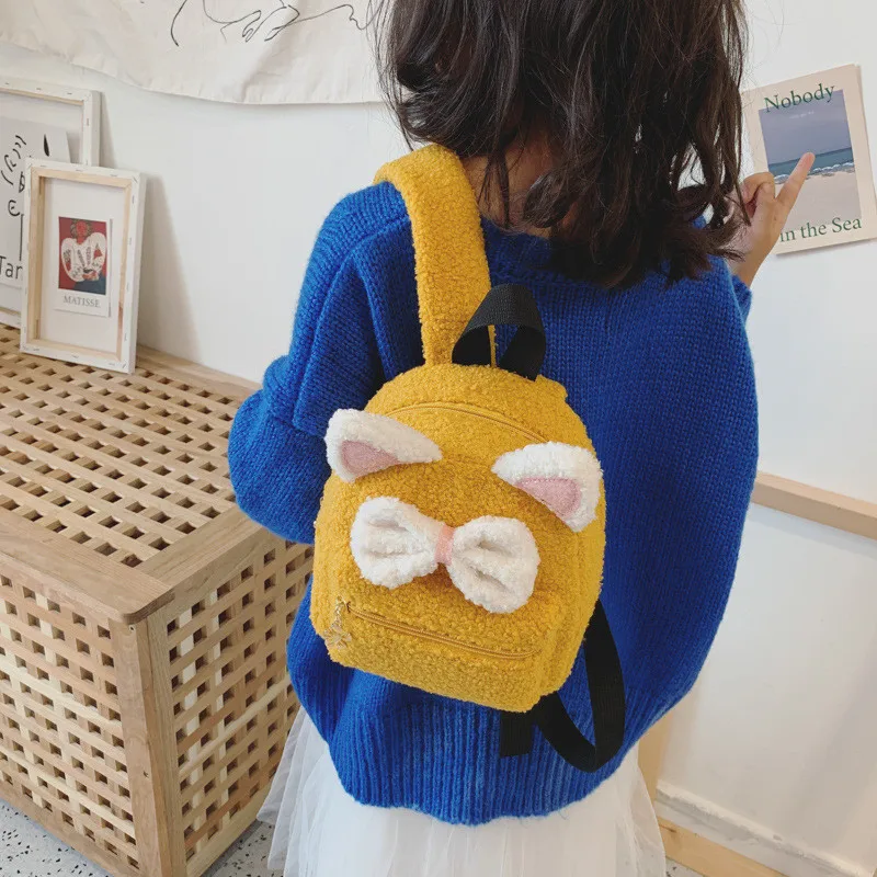 

Mini Shoulder Bags Toddler Cute Toddler Fashion Rucksack Bowknot Kids Schoolbag Kindergarten Backpack Girls Kids Fashion Toddle