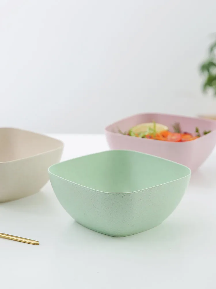 Салатница из пшеничного стебля креативная милая детская миска посуда десертная