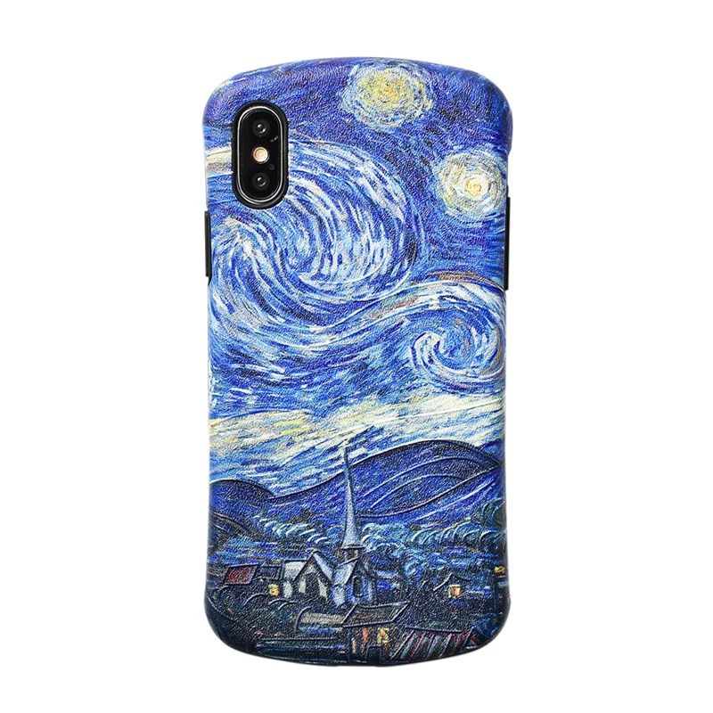 Новый 2019 матовый милый Dooling художественный абстрактный рисунок чехол для iPhone X XS