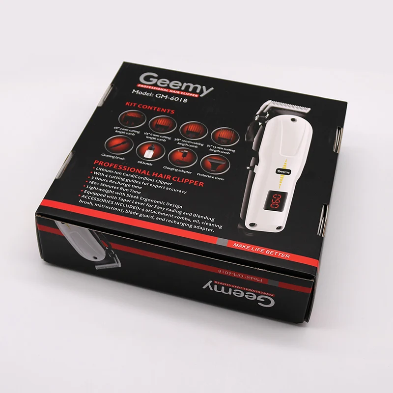 

LA cordless professional hair clipper rechargeable hair trimmer for men electric hair cutter adult baby cutting machine haircut