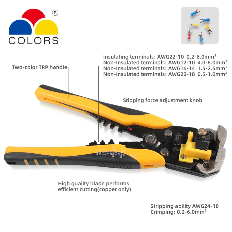 Автоматический многофункциональный инструмент Регулируемый зачистка проводов