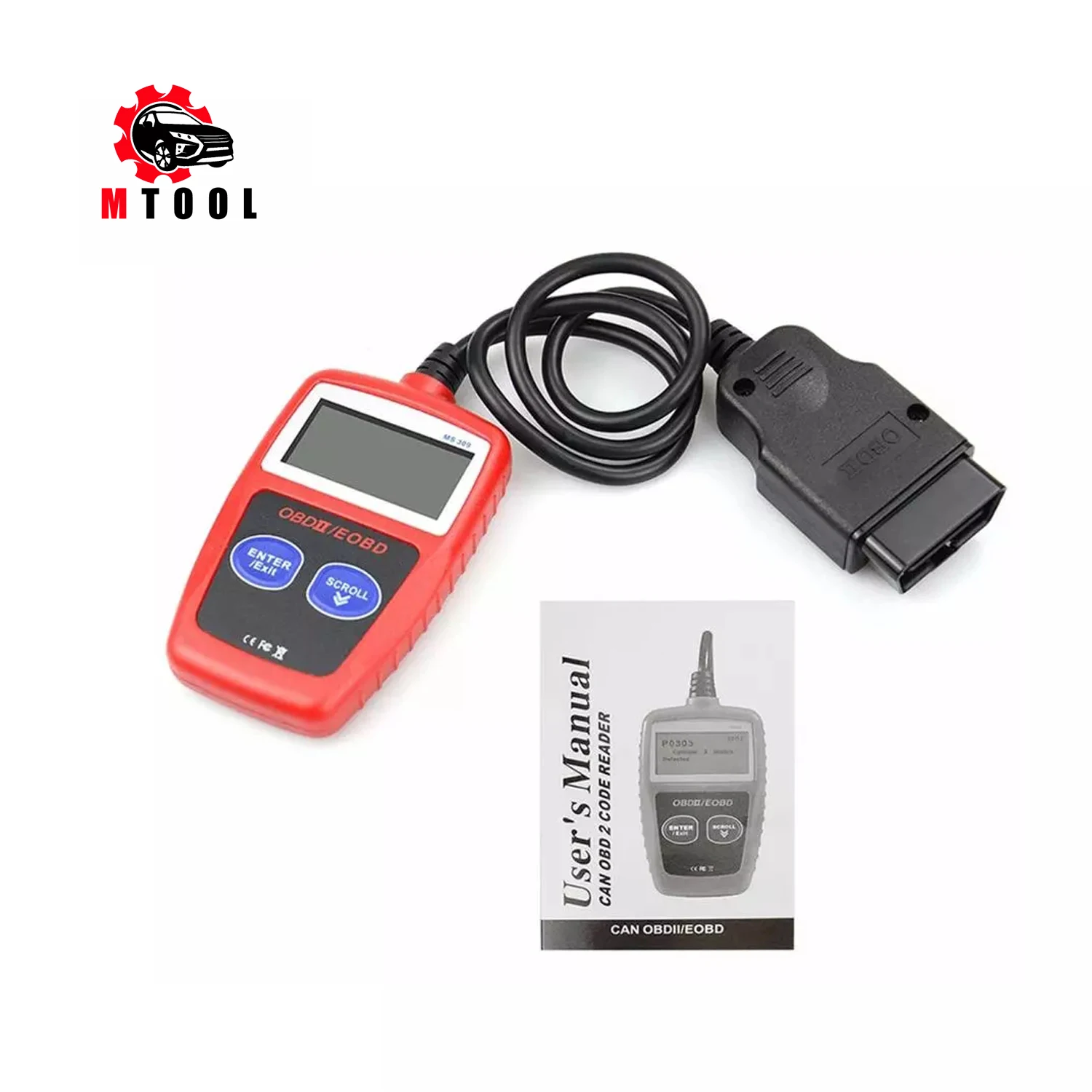 

OBD2 Scanner MS309 Multi-languages Automotive Scanner Engine Diagnostic Tool ODB 2 EOBD MS 309 Auto Diagnostic Scan Tool