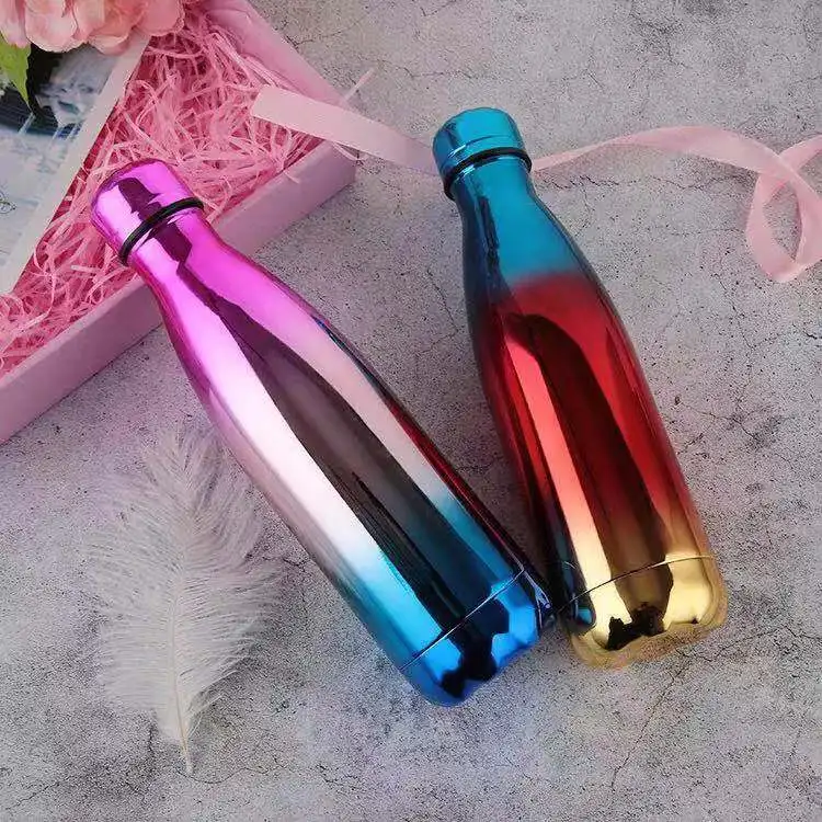 Cola Motion deportes botella de agua resistente taza Monolayer Metal Color beb 350 мл/750 мл 2019 | Дом и сад