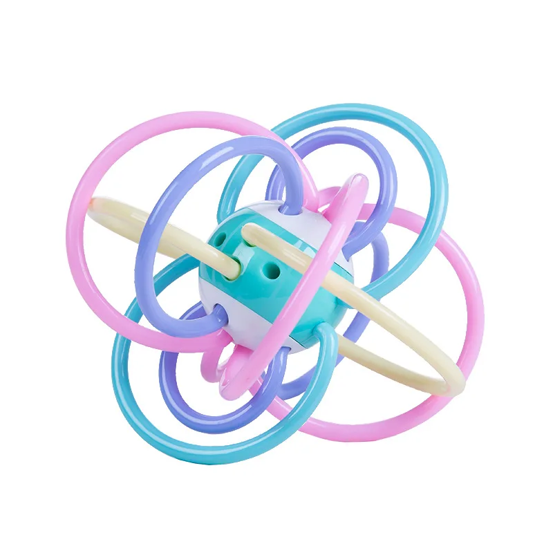 1 шт. детская пластиковая игрушка погремушка колокольчик|Интерактивные игрушки