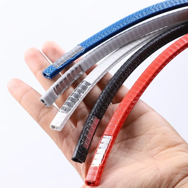 

2/3/5M Car Door Edge Scratch Protector Strip Guard Trim Auto Door Anti Collision Strip with Steel Car-styling Car Decoration
