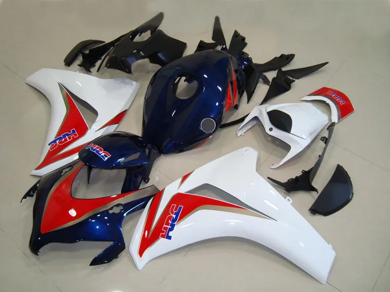 Литьевая форма обтекатель комплект для CBR1000RR 08 09 10 11 CBR 1000RR 2008 2009 2011 ABS белый