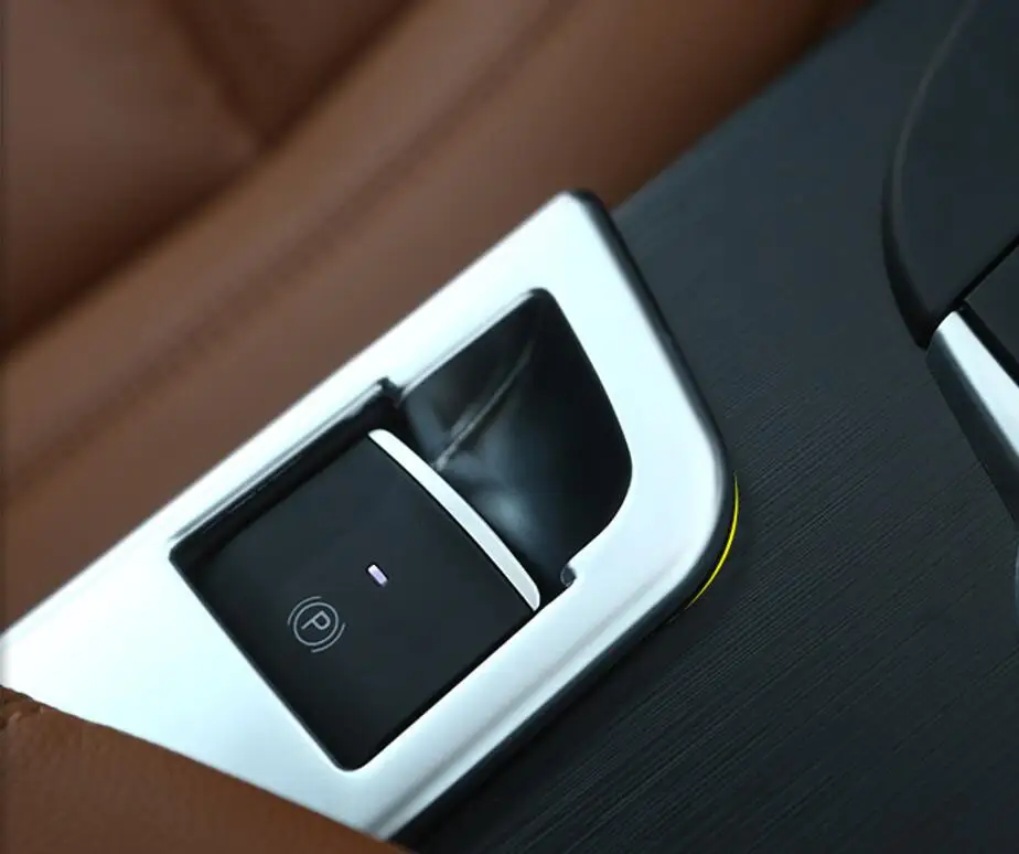 

For Left-hand Drive Auto Accessories Interior electronic handbrake Frame For Alfa Romeo Giulia / Stelvio 2017-2018 High-quality