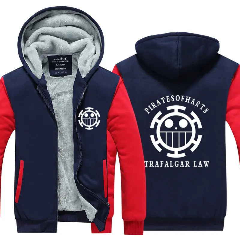 

ACE Monkey D. Luffy Cosplay Costume Hoodies Autumn Tracksuit Sweatshirt Men's Sport Noctilucous Winter Collar Cap Zipper Hoody