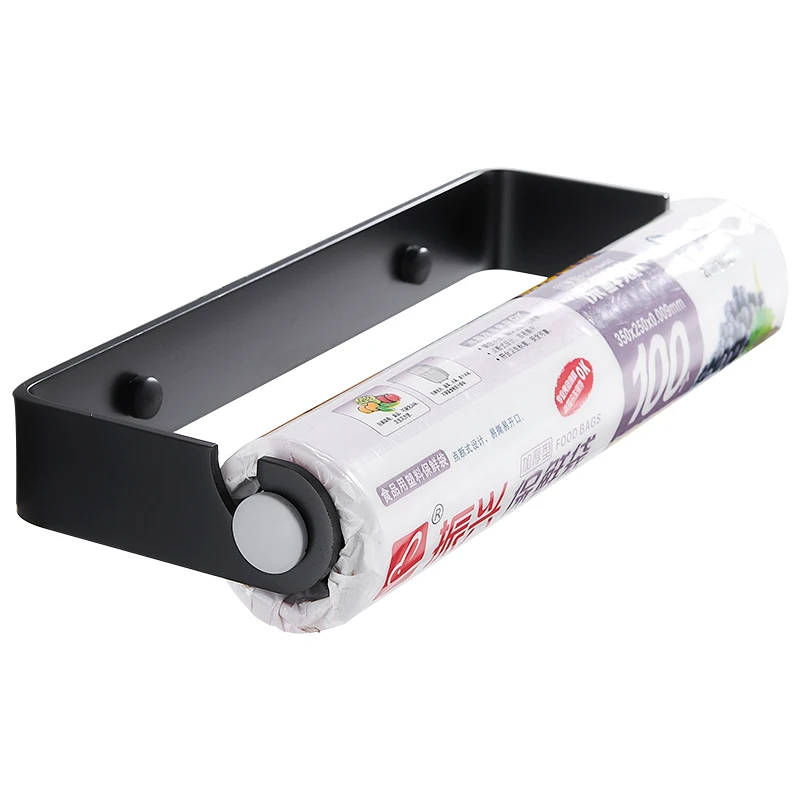 Настенная пластиковая вешалка для кухни держатель рулона туалетной бумаги Полка