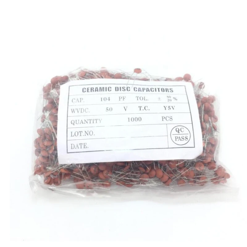 Керамический конденсатор 50 в 1pF ~ 100nF 100 мкФ 0 1 4.7PF 10PF 22PF 33PF 47PF 100PF 104 220PF 101 330PF 470PF 1NF 221