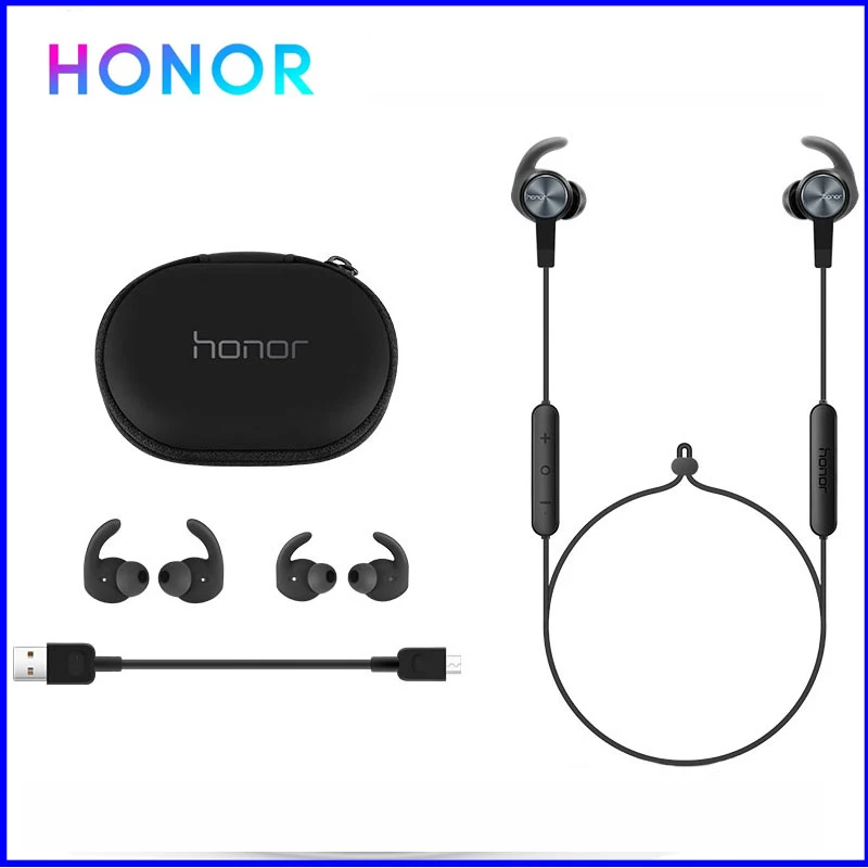 HONOR спортивные наушники AM61 Спортивные Беспроводные наушники с магнитным дизайном IP55 уровень защиты Bluetooth 4,1 Гарнитура без рук