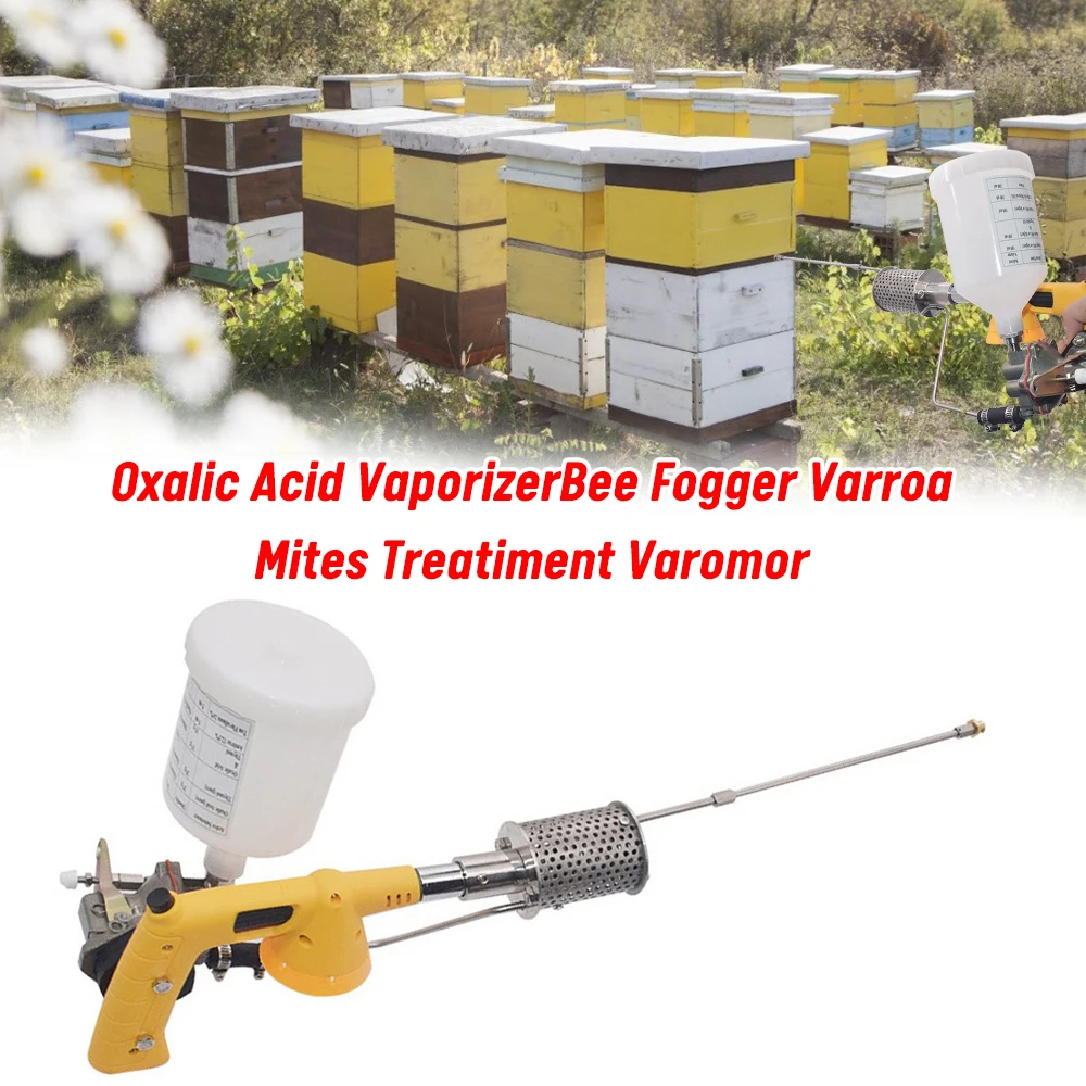 Acaricidal Oxalic Acid Fogging Machine for Beekeeping Beehive Mites and Mites Treatment Atomization Sprayer Garden Accessories