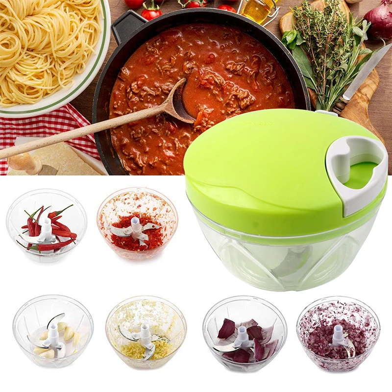 Ручной измельчитель для фруктов и овощей продуктов резак чеснока кухонные