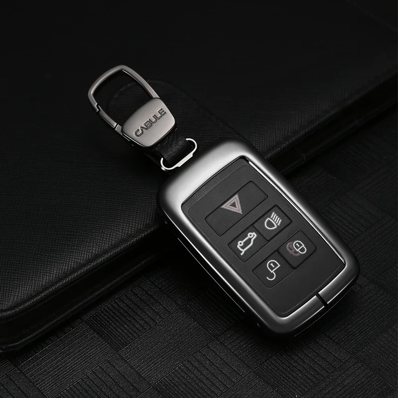 Чехол для ключей из алюминиевого сплава чехол держатель Land Rover Range Sport Evoque Velar Discovery