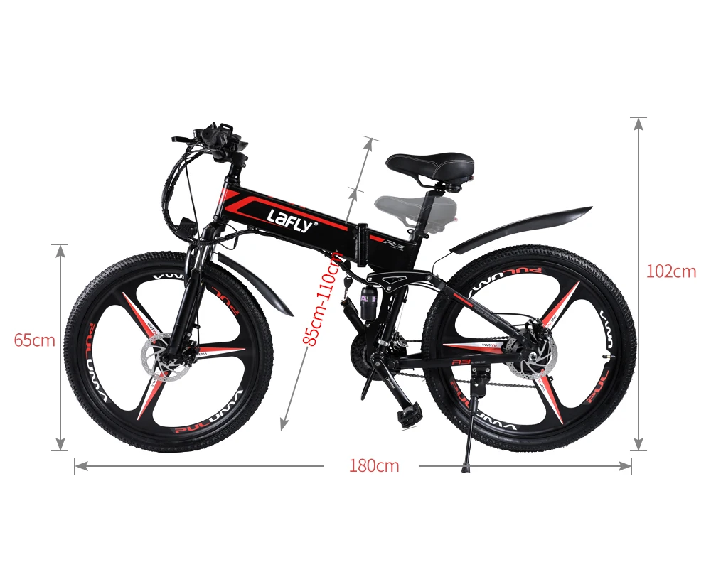 Duty free X-3 electric bicycle folding 48V lithium assisted mountain bike cross-country variable speed 26-inch walking | Спорт и