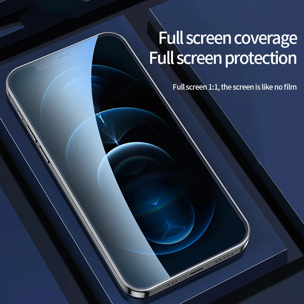 HOCO 10 шт. для Apple iPhone 12 pro Max HD защитная пленка из закаленного стекла Защитный 3D чехол