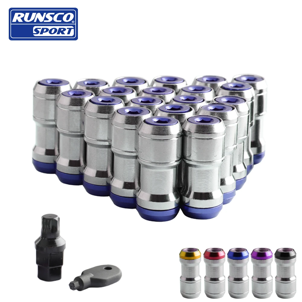 Пять цветов противоугонные формулы стальной наконечник гайки колеса обод